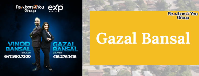 Realtors in Vaughan Gazal Bansal